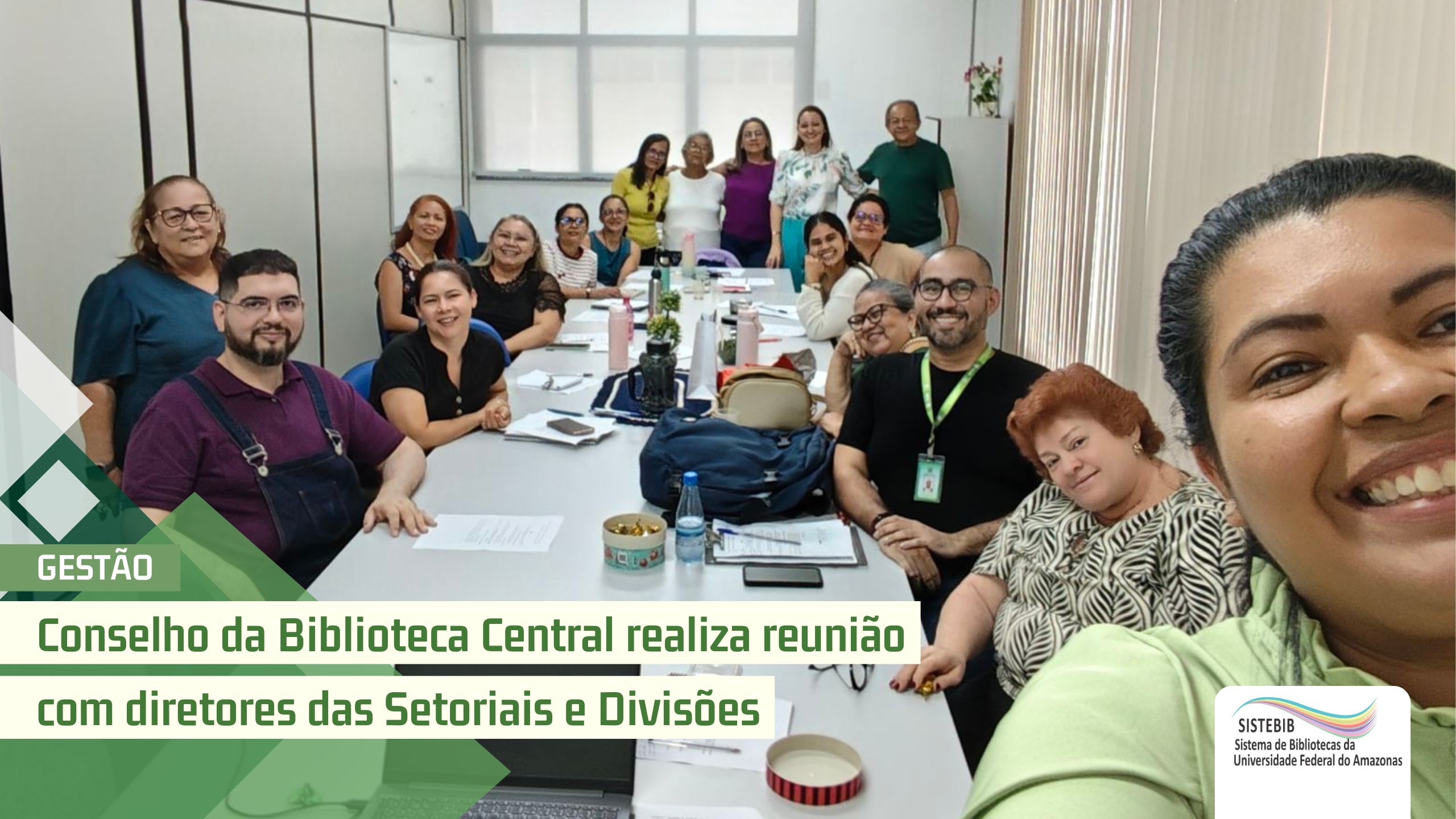 Conselho da Biblioteca Central realiza reunião com diretores das setoriais e divisões