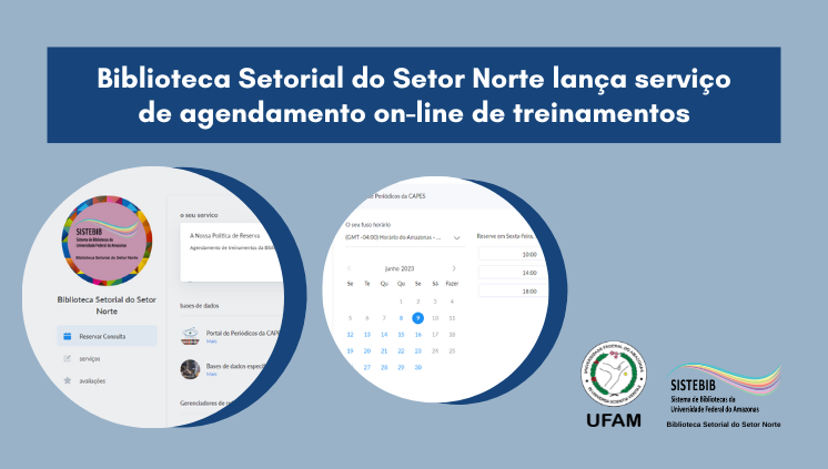 Biblioteca Setorial do Setor Norte - Serviço de agendamento online para treinamentos