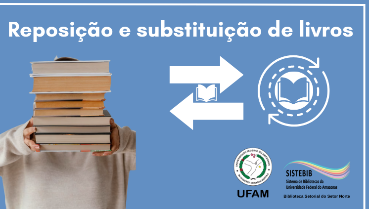 Reposição ou substituição de livros extraviados