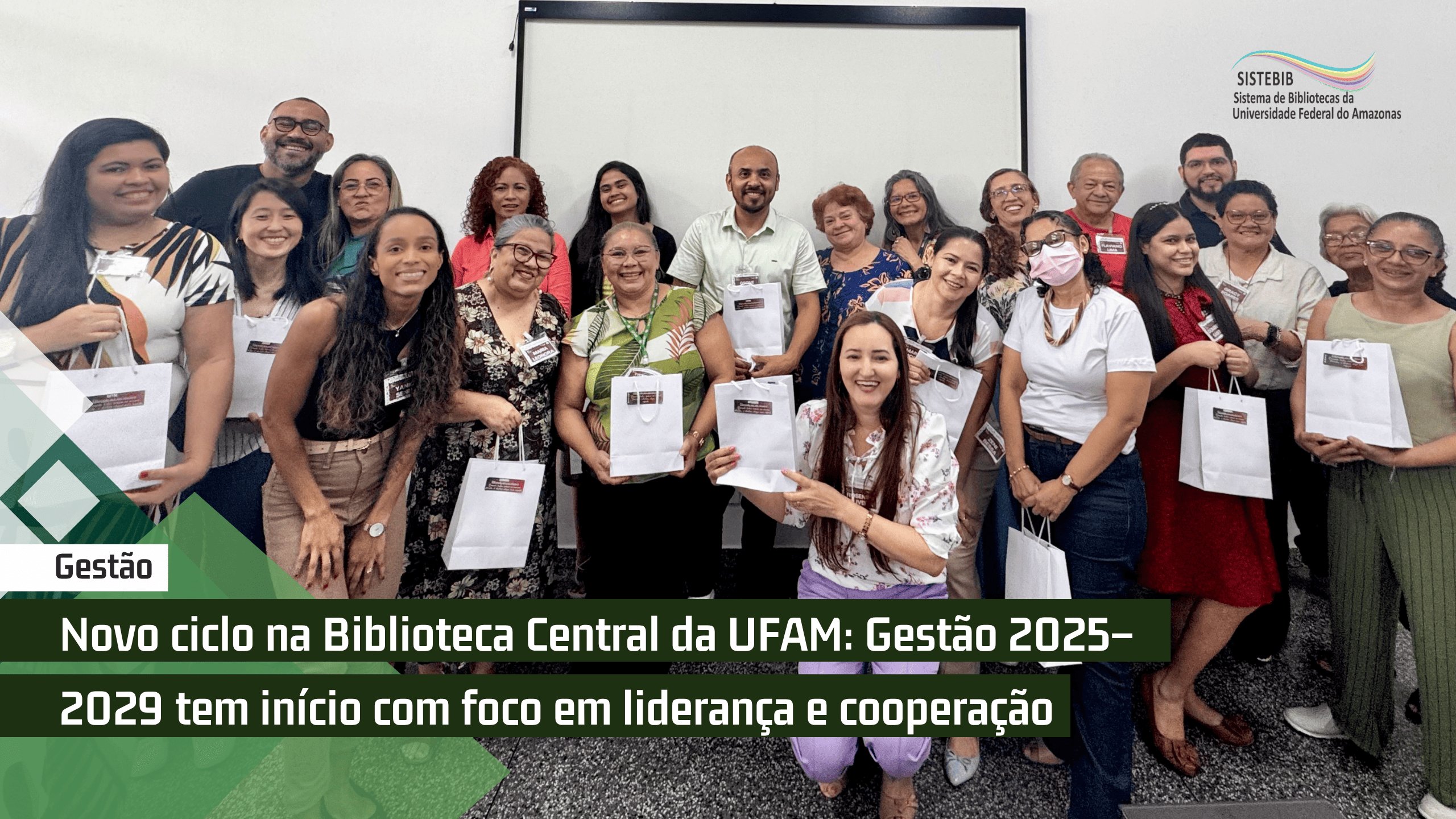 Novo ciclo de gestão na Biblioteca Central da UFAM: Gestão 2025–2029 tem início com foco em liderança e cooperação