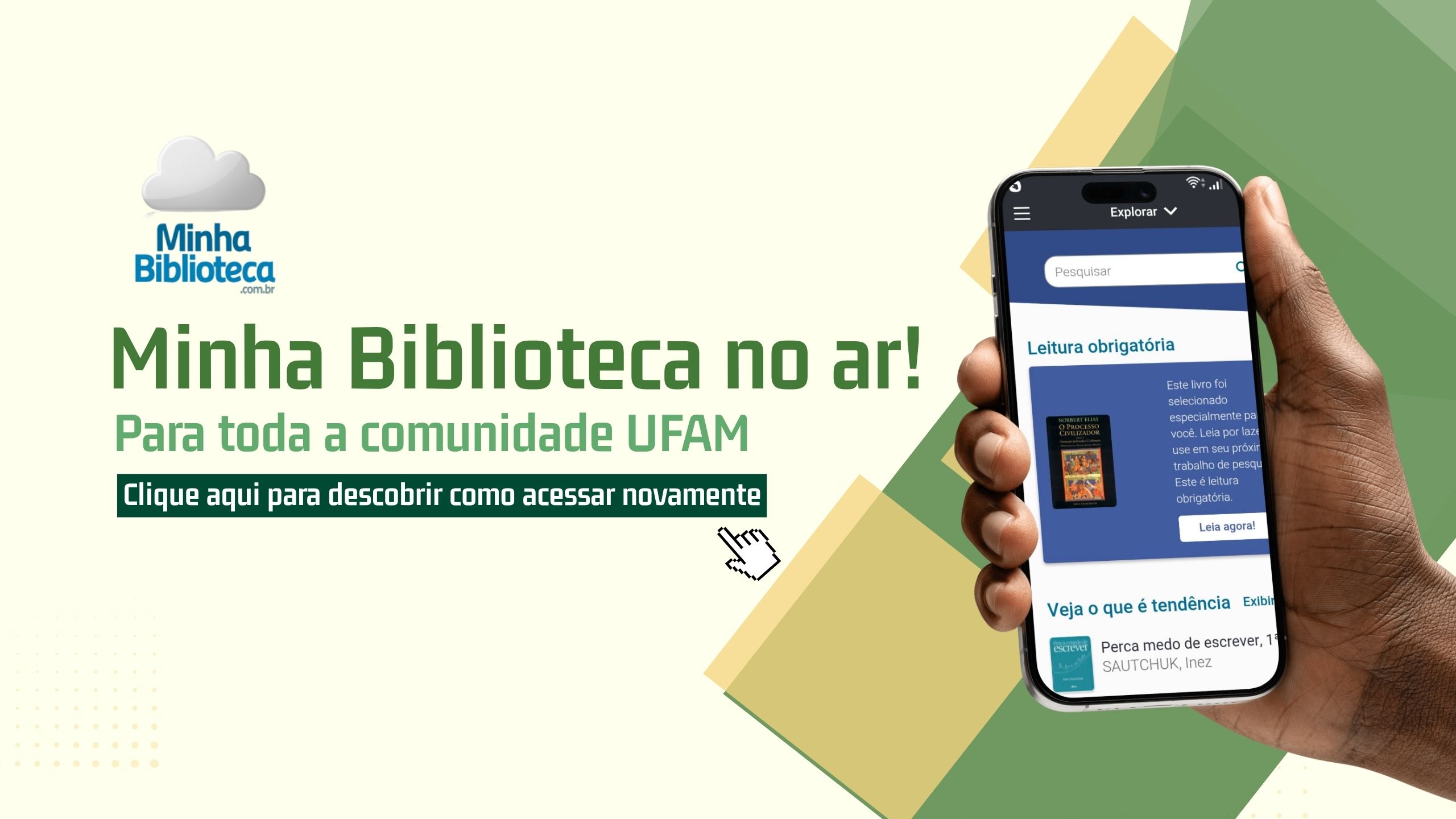 Saiba como acessar a Minha Biblioteca novamente